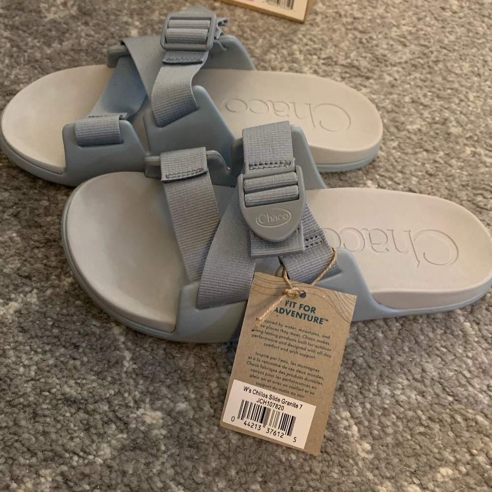 CHACO Chillos Slides NWT size 7